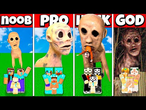 Minecraft Battle FAMILY HEY MAN STOP A MINUTE SCP HOUSE BUILD NOOB vs PRO vs HACKER vs GOD Animation