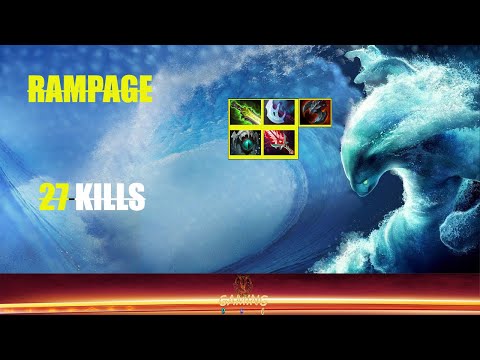 Dota 2 - Morphling shotgun RAMPAGE