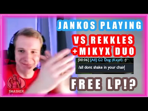 G2 Jankos vs Rekkles And MikyX in SoloQ |  EU Challenger | LoL pro Kayn Gameplay