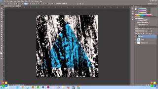 Tutorial for using channels for distress patterns in photoshop