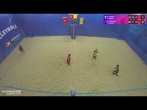 09:55 M. Kyselov / V. Kelbas - M. Stepanov / V. Kushch 25.02.2023 | Winners Beach Volleyball