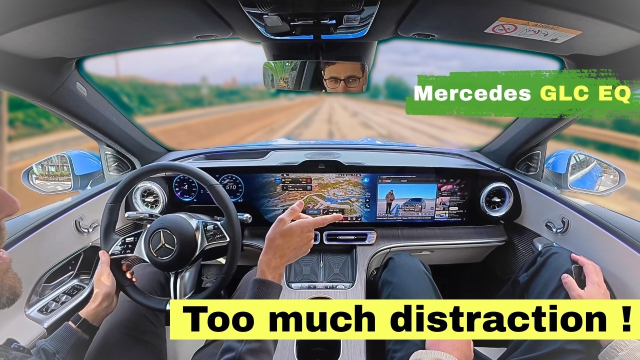 Driving the 2027 MERCEDES GLC EQ