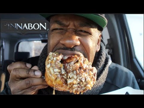 Cinnabon New Snicker Topped Rolls