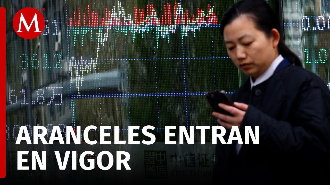 Trump impone 104 por ciento en aranceles a China en nueva guerra comercial