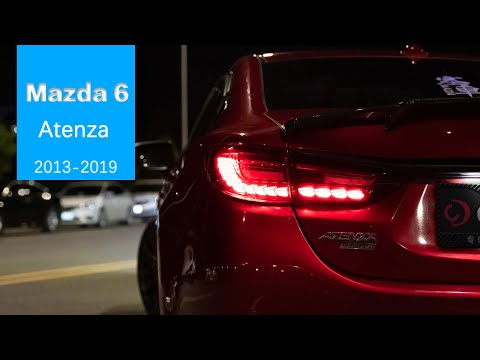 AKD tail lights facelift for Mazda 6 ATENZA 2013-2019 Lighthouse Replacement BMW M4 GTS OLED Style