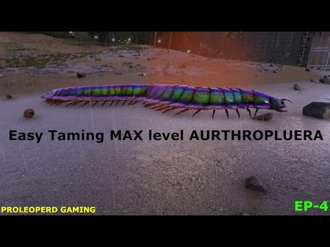 Ark: Survival Evolved - How To Easily Tame An Arthropleura ep-4