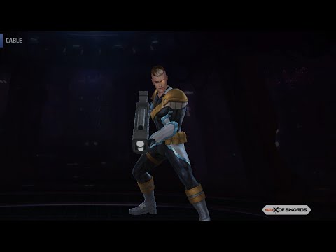 CABLE SUMMER DAYS VS X OF SWORDS PREVIEW - CTPE - COMPARING T2 IN WBU STAGE 99 | Marvel Future Fight