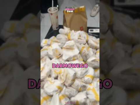Darmowe JEDZENIE w McDonald's po wymówieniu HASŁA?🔥