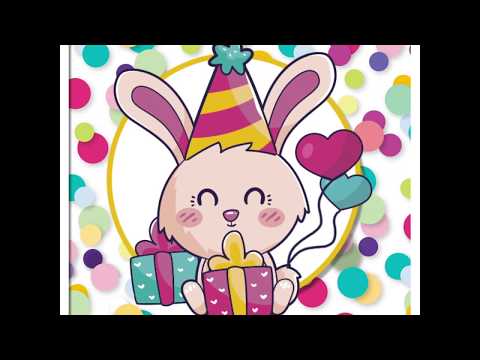 Happy Birthday Greeting Cards - Stickers Video