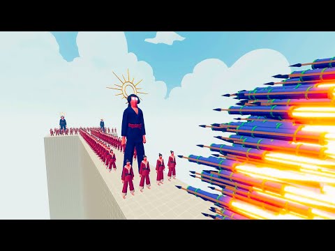 100x TAEKWONDO vs 5x EVERY TABS UNITS   Totally Accurate Battle Simulator TABS