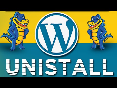 How To Uninstall Wordpress In Hostgator || uninstall...