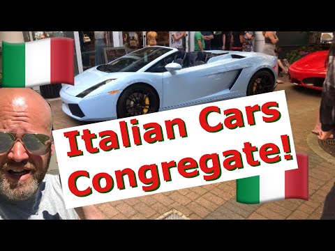 Italian Car Day! Redmond Town Center, July 10th 2021 Redmond, WA