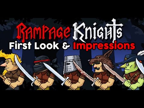 Rampage Knights - First Look and Impressions - Indie Game - Coop with Purple