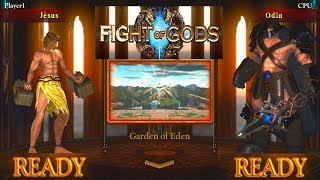 Fight of Gods - Kung-Fu Jesus vs. Odin in The Garden of Eden!