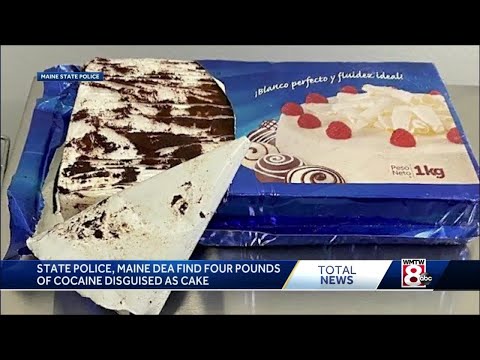 Maine drug agents seize cocaine disguised as cake