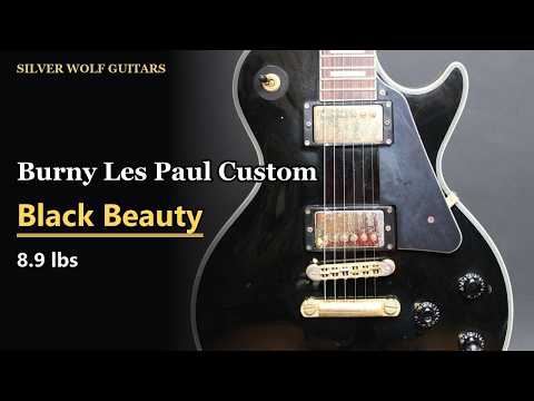 Immagine Burny (Fernandes) Les Paul Custom - Black Beauty - Set Neck - 2011 - Fully Set Up（26A026） - 21