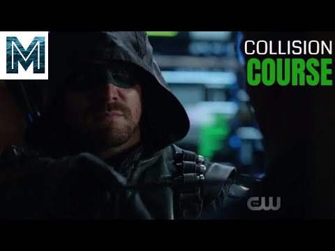 Team Arrow confronts The other team | ARROW | 6X14