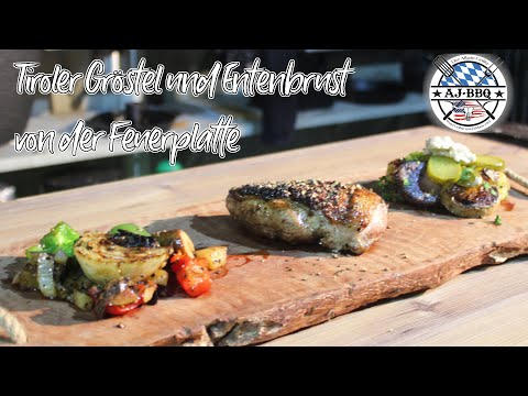 Tiroler Gröstl und ne Ente von der Feuerplatte #240