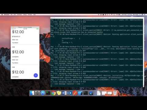 React Native Tutorial Silent Auction App Part 21