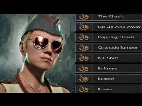 Mk11 - Sonya Blade All Brutalities