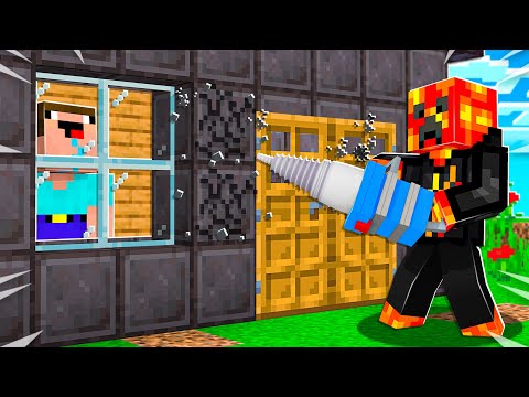 7 Ways to BREAK into Noob1234's Minecraft House!