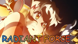 Download lagu 【Anime】『RADIANT FORCE』— Hibiki × Tsubasa × Chris — Lyrics[Kan/Rom/Eng] mp3