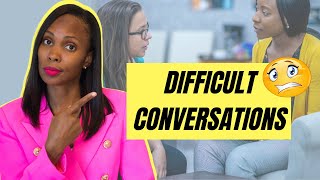 How to have difficult conversations with employees