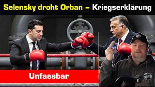 Selensky "Mafia"methoden gegen Orban und Ungarn + Slovakei - Neuer Krieg?