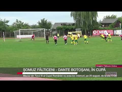 Sport - Șomuz Fălticeni vs. Dante Botoșani, în Cupă