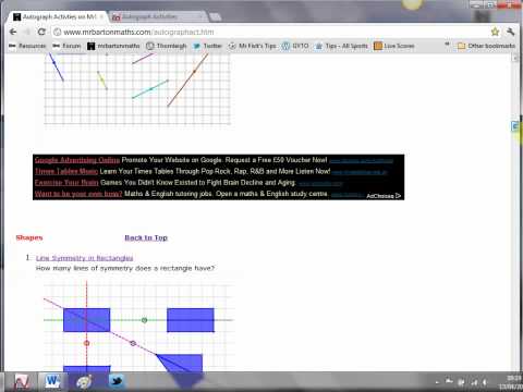 Mr Barton's Web Whizz Video 28 - Autograph