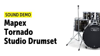 Video thumbnail for Mapex | Tornado | Studio Drum Set | Sound Demo by Drums Bonedo