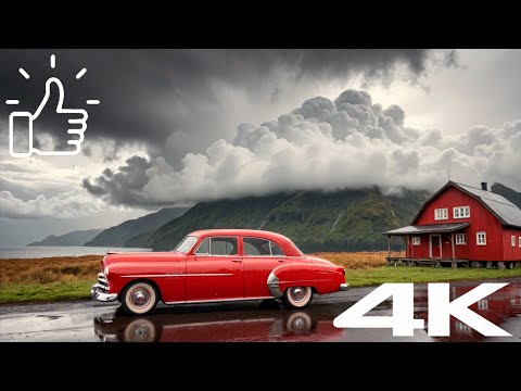 Das Flüstern des Regens und das Zwitschern der Vögel in einem bezaubernden künstlerischen Gemälde