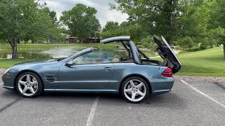 2007 Mercedes Benz SL55 AMG Convertible Hard Top Operation