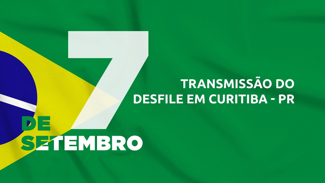 Desfile de 7 de Setembro, direto de Curitiba/PR - TV EVANGELIZAR AO VIVO