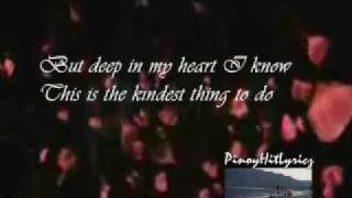 I love you Goodbye - Juris (Official Video) with lyrics