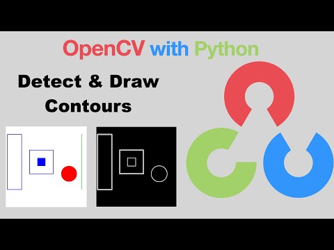 OpenCV with Python | 23-Contours detection and drawing