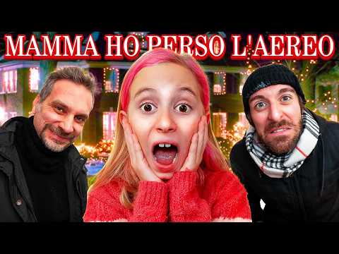 MAMMA HO PERSO L'AEREO! PAPÀ SALVO E MAMMA CINZIA PARTONO E DIMENTICANO GIORGIA A CASA DA SOLA!