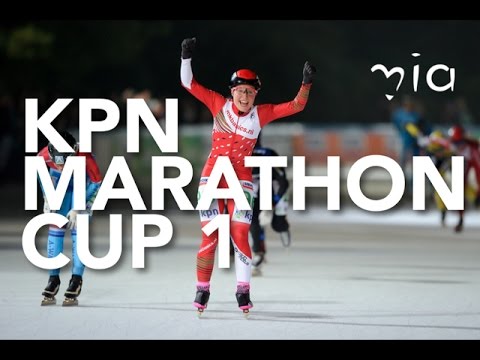 Francesca Lollobrigida wint seizoenopening op de Jaap Edenbaan