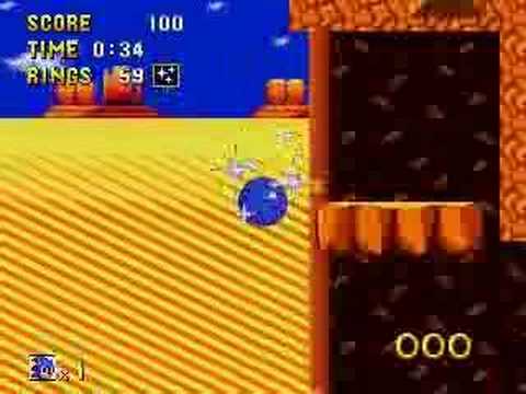 Retro Sonic: Dust Hill Zone 3