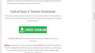 Tutorial: How to download Call Of Duty 2/CoD 2 for