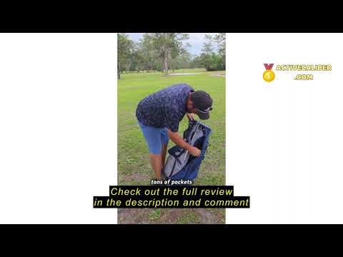 Review ASK ECHO Golf ST-14 Hybrid Stand Bag with 14 Way Full Length Dividers & Quick Putter Clip