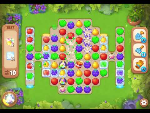 Gardenscapes Level 1857 NO BOOSTERS