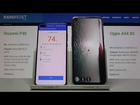 HUAWEI P40 vs OPPO A54 – AnTuTu Benchmark – Comparison – Test – Final Score