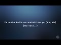 RJ Kanierra TIA Lyrics Video