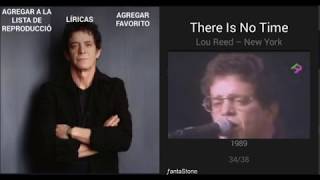 Lou Reed - There Is No Time