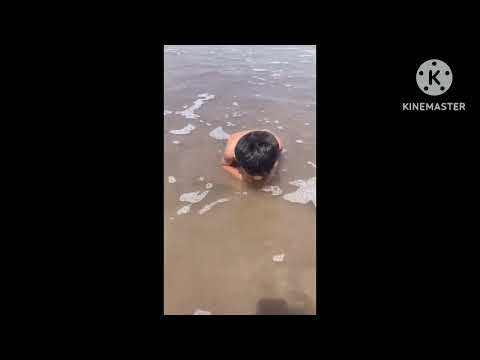zaid en la playa de san Blas 