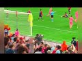 Messi Two Amazing Goals vs New England | Crowd Reaction to Messi vs New England
