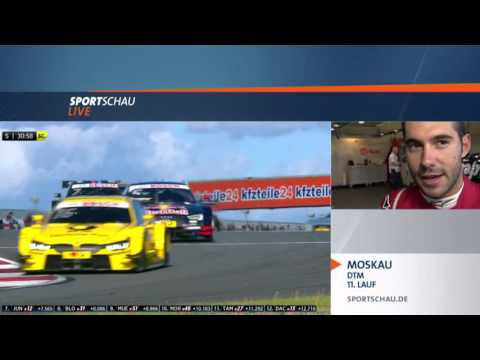 DTM: Schwerer Crash zwischen Molina und Vietoris | Sportschau