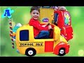 Ride On School Bus With Barney Kids Song