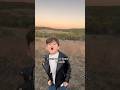 Baby Benson Boone “Beautiful Things” transition music video 🌄 #bensonboone #shorts